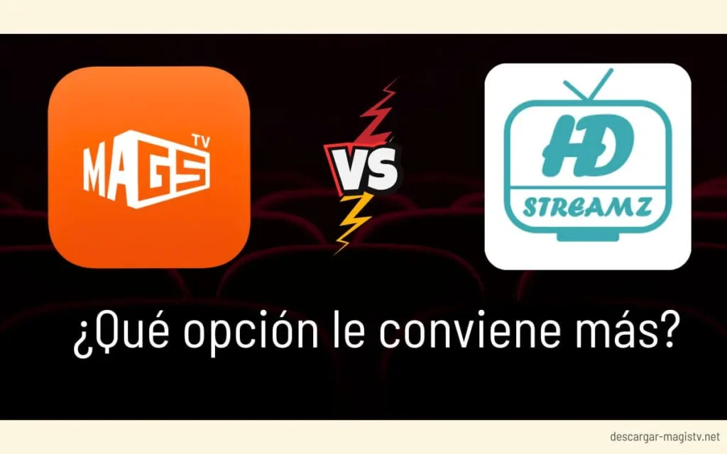 MagisTV Vs HD Streamz Permium app