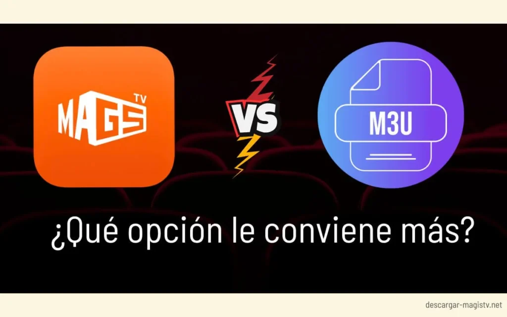 MagisTV Vs M3U Playlists
